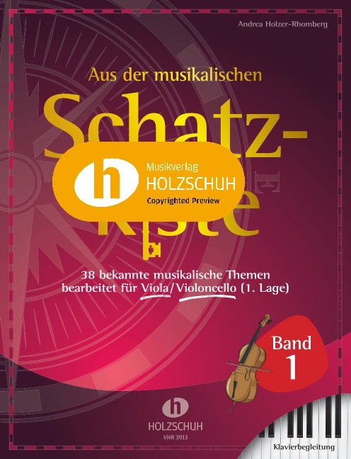 Aus der musikalischen Schatzkiste 1 – Klavierbegleitung zu Viola/Violoncello